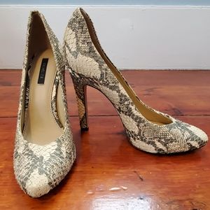 Rachel Zoe Snakeskin Pumps